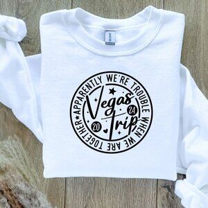 2026 Vegas Trip Custom Sweatshirt Sweater Handcrafted
